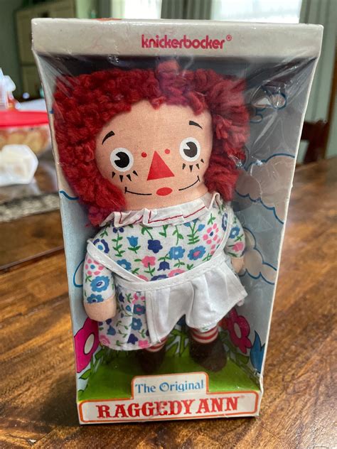 Vintage Original Raggedy Ann Knickerbocker Doll in Original | Etsy ...
