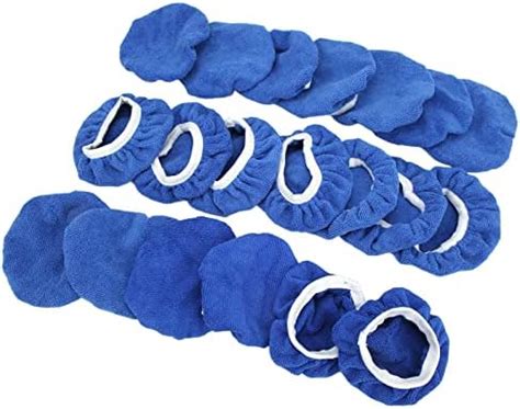 20 Pcs Auto Buffing Waxing Polishing Pad, Car Polishing Bonnet Pads ...