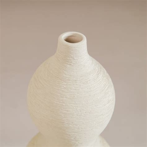 Gourd Matte Finish Flower Vase Online - Premium Vase | Nestasia
