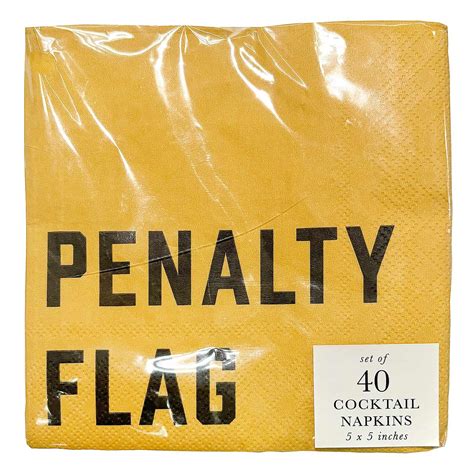 40-Count Football Season Cocktail Napkins