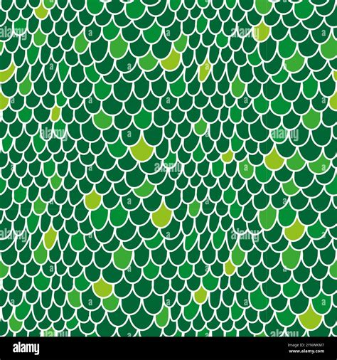 Dragon scales hand drawn seamless pattern Stock Vector Image & Art - Alamy