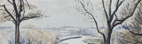 Download wallpaper 1935, Charles Ephraim Burchfield, Spring Afternoon ...