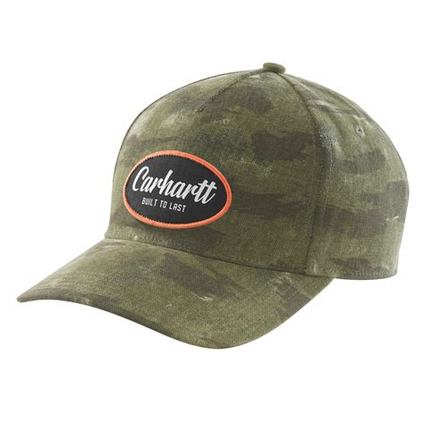 Carhartt Canvas Camo Patch Cap - Roadieworks.com - Online-Shop für Ar ...
