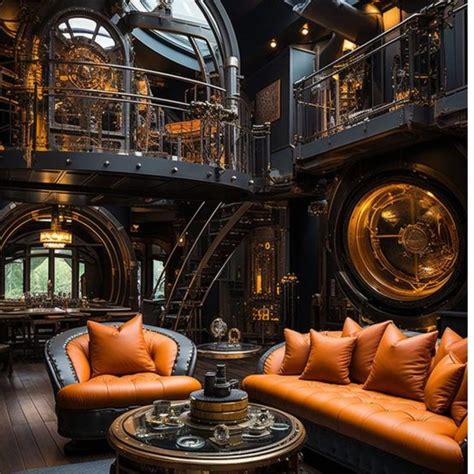 Unveiling the Elegance: A Deep Dive into Steampunk Interior Design | by ...