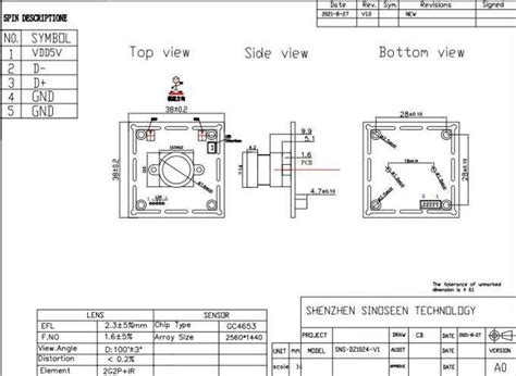 Security Camera Module 的图像结果