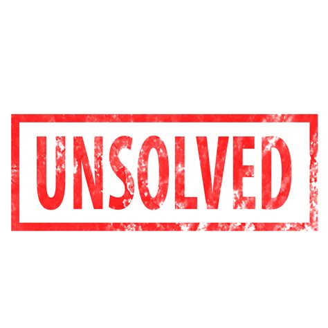 Unsolved 的图像结果