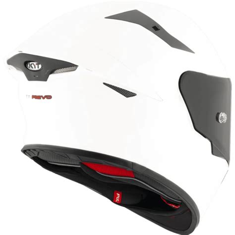 KYT TT Revo Plain White Helmet – Motogear Performance