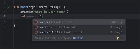 IntelliJ Tutorial for Beginners Kotlin 的图像结果