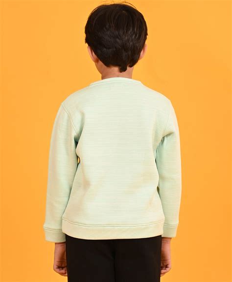 MONACO CAR FLEECE BOYS SWEATSHIRT - AQUA – Anthrilo