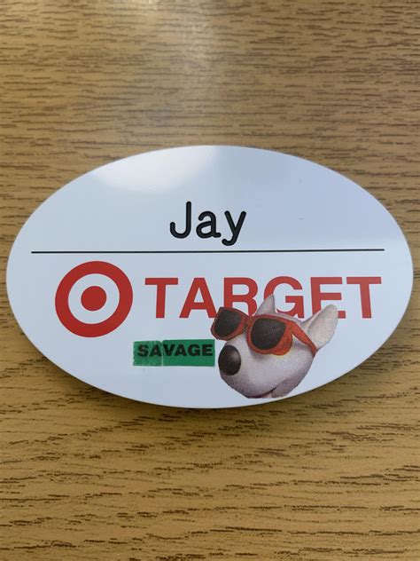 Target Name Tag