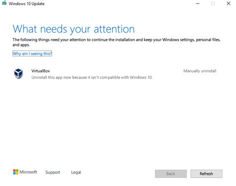 How to Uninstall VirtualBox Windows 1.0 Update 的图像结果