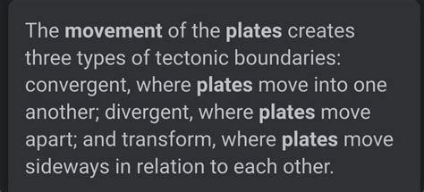 How are the movements of plates classified? Class 9 geography - Brainly.in