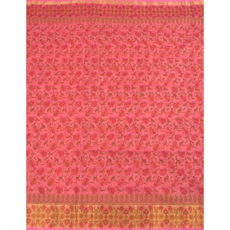 Hand Block Printed Kota Cotton Saree 10028328 – Avishya.com