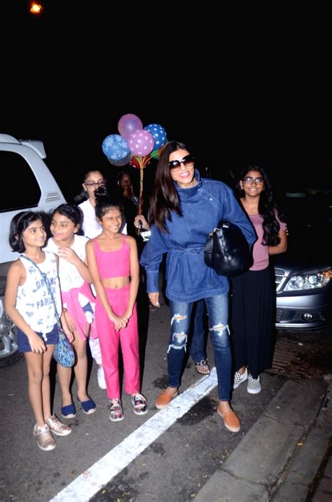 Sushmita Sen seen at a restaurant
