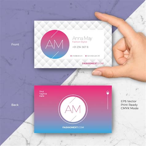Business Card Design for Fashion 的图像结果