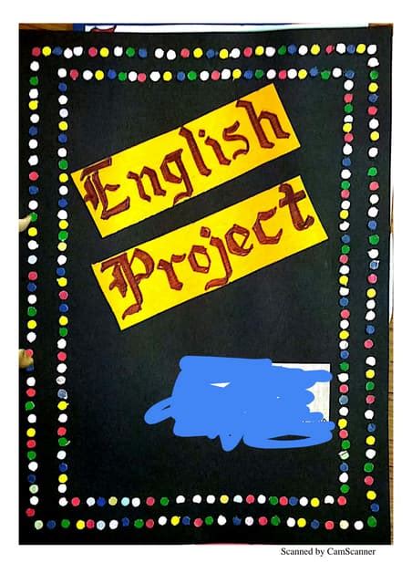English Project File Class 10 的图像结果