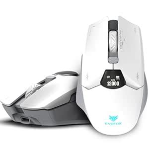 EvoFox Banshee 2 Tri-Mode Wireless Gaming Mouse (2X BT, 2.4G & Wired ...