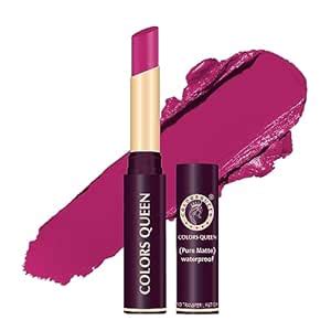 Buy Colors Queen Creamy Matte Lipstick | Highly Pigmented, Lightweight ...