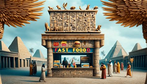 Fast Food: The Ancient World Edition : r/ChatGPT