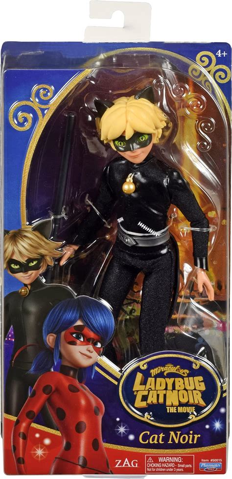 Bandai Miraculous Ladybug And Cat Noir The Movie 26cm Cat | Desertcart ...