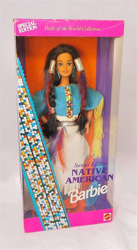 Native American Barbie Doll, 2nd Ed, Dolls of the World Special Edition ...