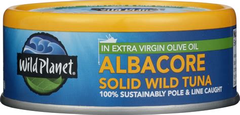 Amazon.com : Wild Planet Skipjack Wild Tuna, Sea Salt, Canned Tuna ...