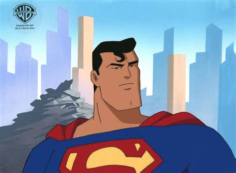Warner Bros. Studio Artists - Superman the Animated Series Cel and ...