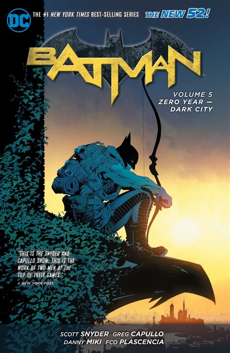 Batman Vol. 5: Zero Year - Dark City (The New 52) by Scott Snyder ...
