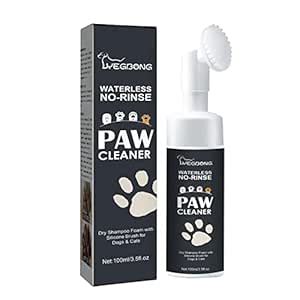 Dog Paw Washing Foam | Dog Feet Cleaner - Rinse-free Paw Cleaner No ...