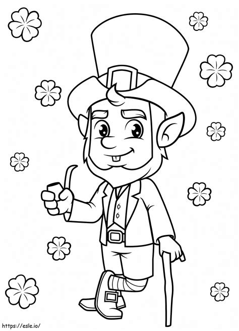 Leprechaun Coloring Pages