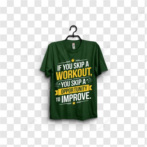 Gym And Fitness Motivation Quote Designworkout Typography Design For ...