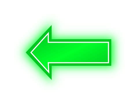 Neon Green Arrow Banner, Neon Arrow 10982964 PNG