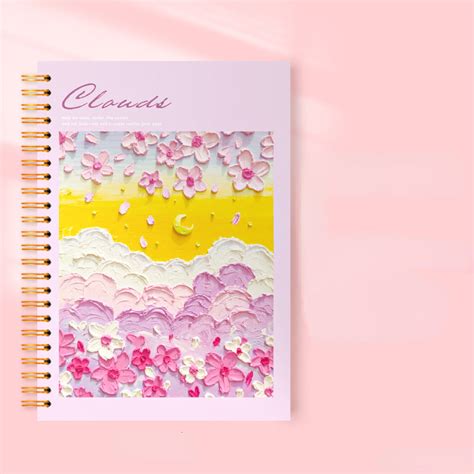 High-Appearance 16K Coil Notebook with Painting Cover – CRAZE