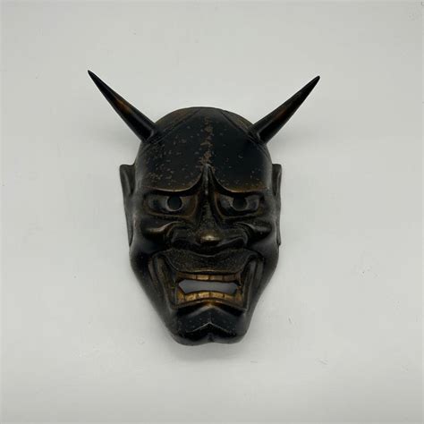 Japanese Noh Masks | Woodblock Prints & Art Books | Oni Mask - Wabisabi ...