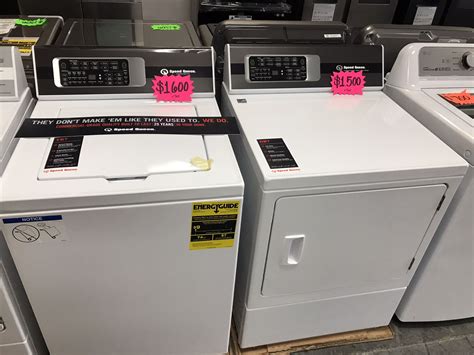 Who Carries Speed Queen Washer And Dryers