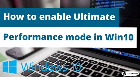 Image result for How to Enable Ultimate Performance Mode
