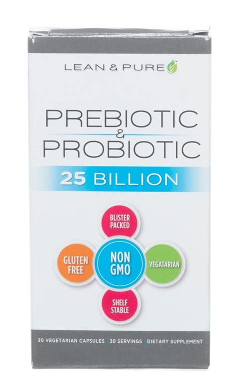 Olympian Labs Lean & Pure™ Prebiotic & Probiotic -- 25 billion - 30 ...