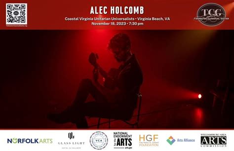 Alec Holcomb in Concert – Virginia Beach, CVUU - Coastal Virginia ...