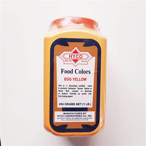 Image result for Food Yellow Color Code