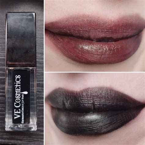 Enchanted Essence Lip Stain (Noir) - Black Gothic Lip Stain – VE Cosmetics