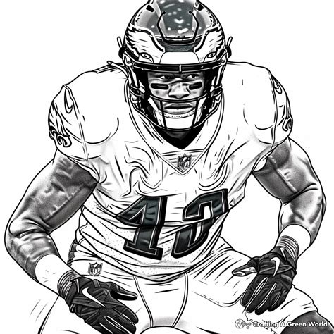 Philadelphia Eagles Coloring Pages - Free & Printable!