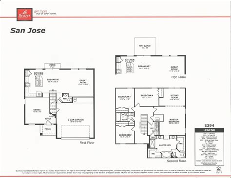 Sawgrass San Jose Floor Plan in Orlando FL
