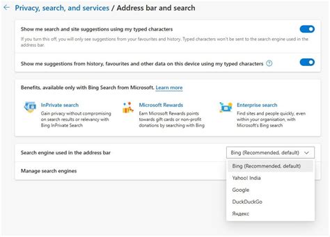 How To Change Default Search Engine in Microsoft Edge to Google - Tech Hyme