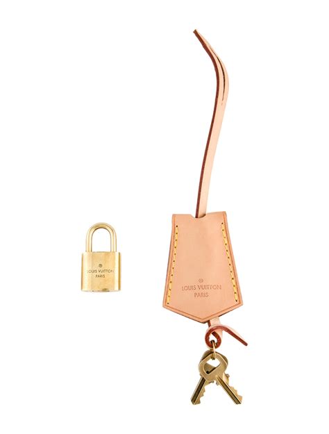 Louis Vuitton Lock & Key Clochette Set - Neutrals Bag Accessories ...
