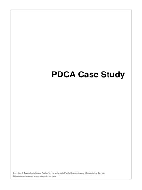 Image result for PDCA Case Study