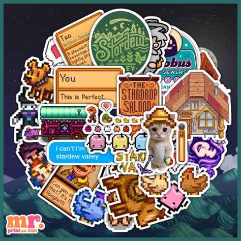 STARDEW VALLEY VOL 2 WATERPROOF STICKER | Shopee Singapore