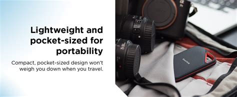 SanDisk Extreme PRO Portable External SSD - Up to 1050MB/s - IP55 Rated ...