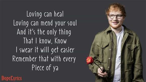 WE KEEP THIS LOVE IN A PHOTOGRAPH LYRICS - Ed Sheeran - TopBestLyrics