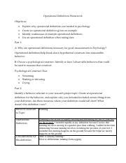 Image result for Example of Operational Definitions