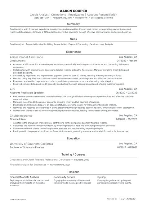 16 Successful Credit Analyst Resume Examples And Writing Tips for 2024